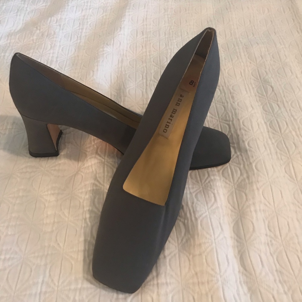 Slate grey heels